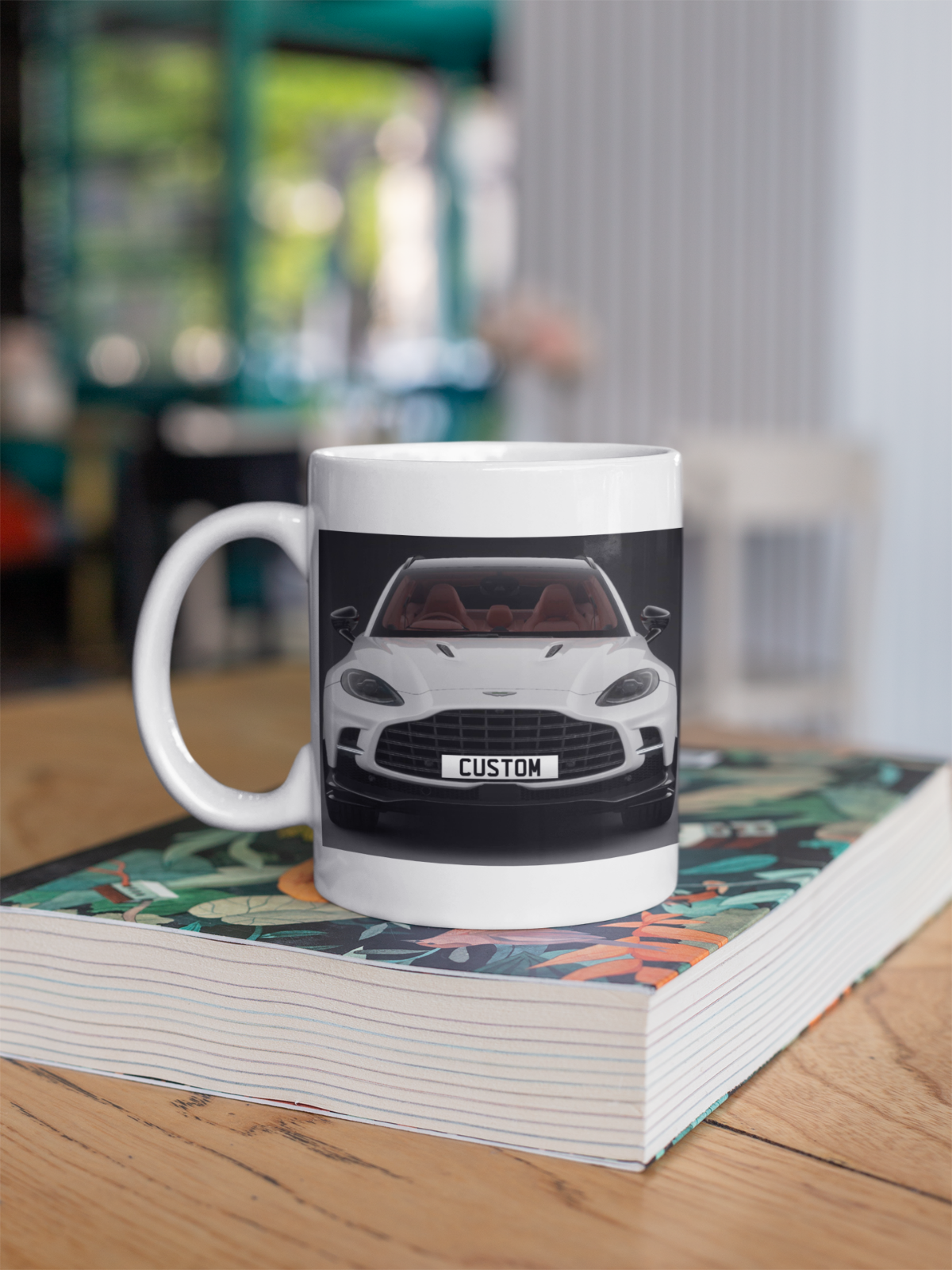 Personalised Aston Martin DBX 707 Coffee Mug Gift Choose Colour - FAST POST