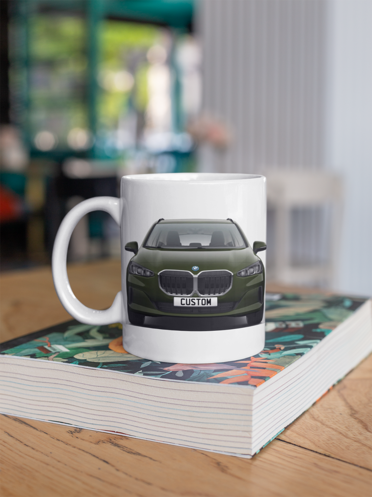 Personalised BMW 2 Series Sport Coffee Mug Gift - Choose Colour - FAST POST