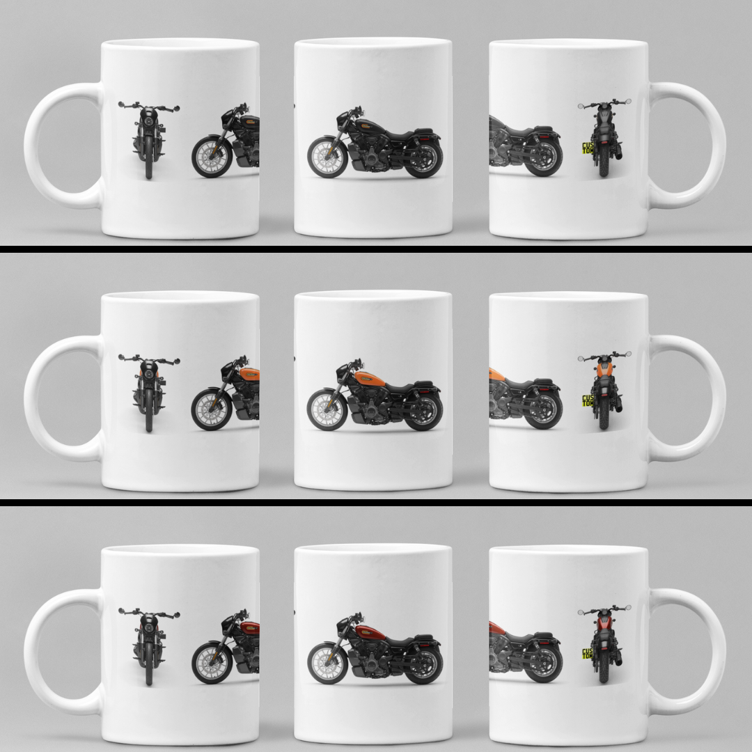 Personalised Harley Davidson Nightster Special 2024 Motorcycle Mug Colour Choice