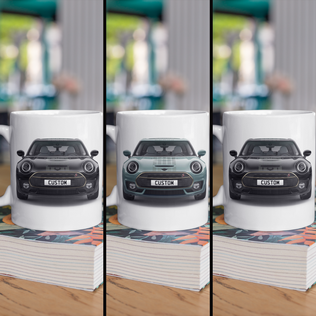 Personalised Mini Clubman Cooper S Untold Edition Mug Gift - Choose Colour