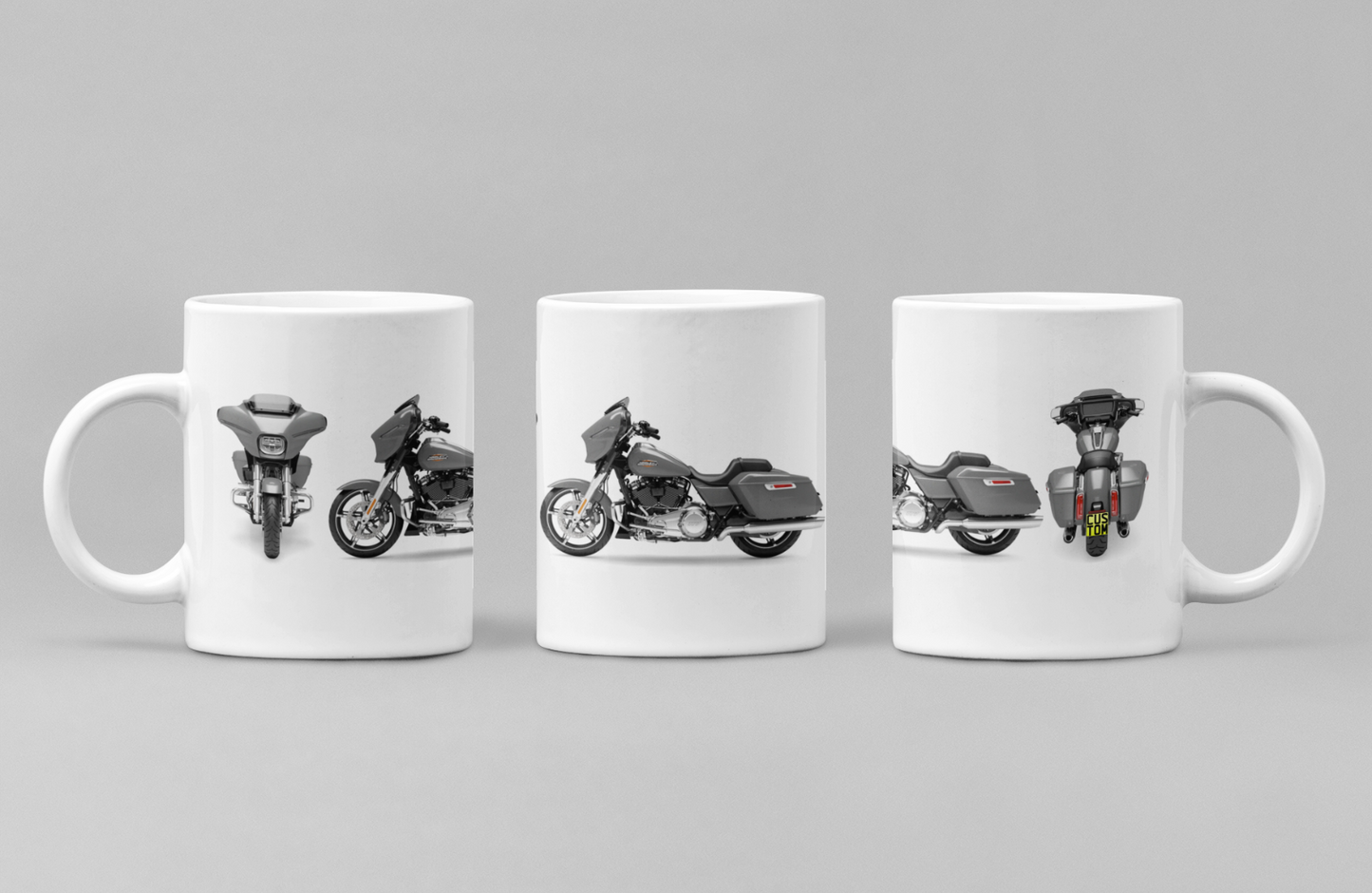 Personalised Harley Davidson Motorcycle Street Glide 2024 Mug Colour Choice