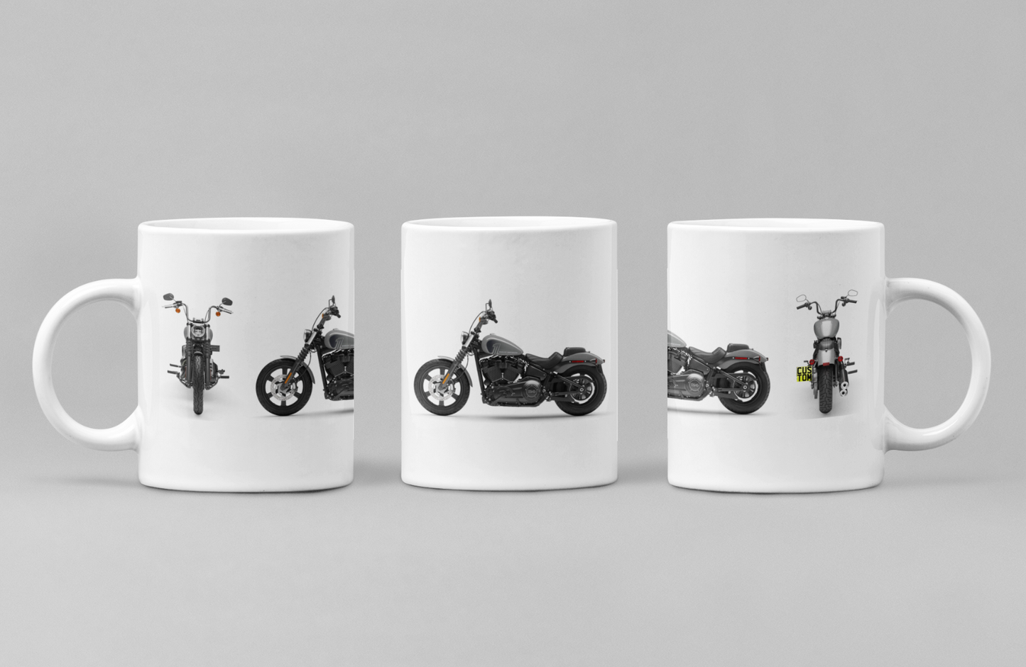Personalised Harley Davidson Motorcycle Street Bob 2024 Mug Colour Choice