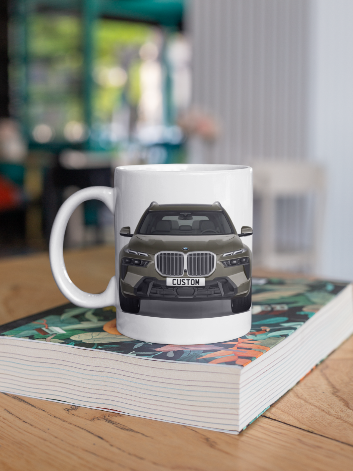 Personalised BMW X7 M Sport Coffee Mug Gift - Choose Colour - FAST POST