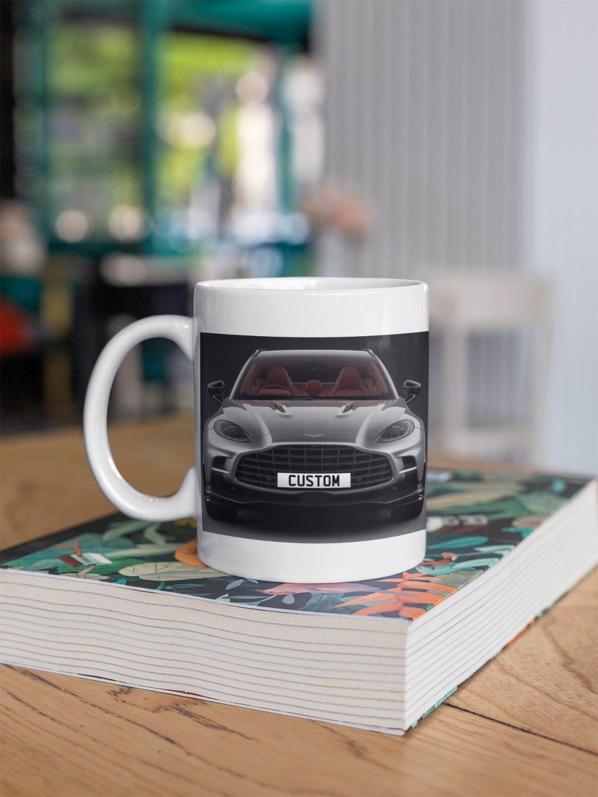 Personalised Aston Martin DBX 707 Coffee Mug Gift Choose Colour - FAST POST