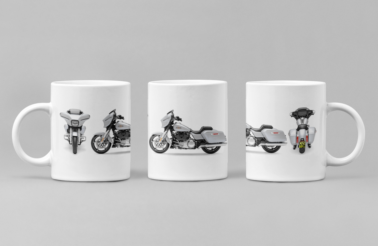 Personalised Harley Davidson Motorcycle Street Glide 2024 Mug Colour Choice