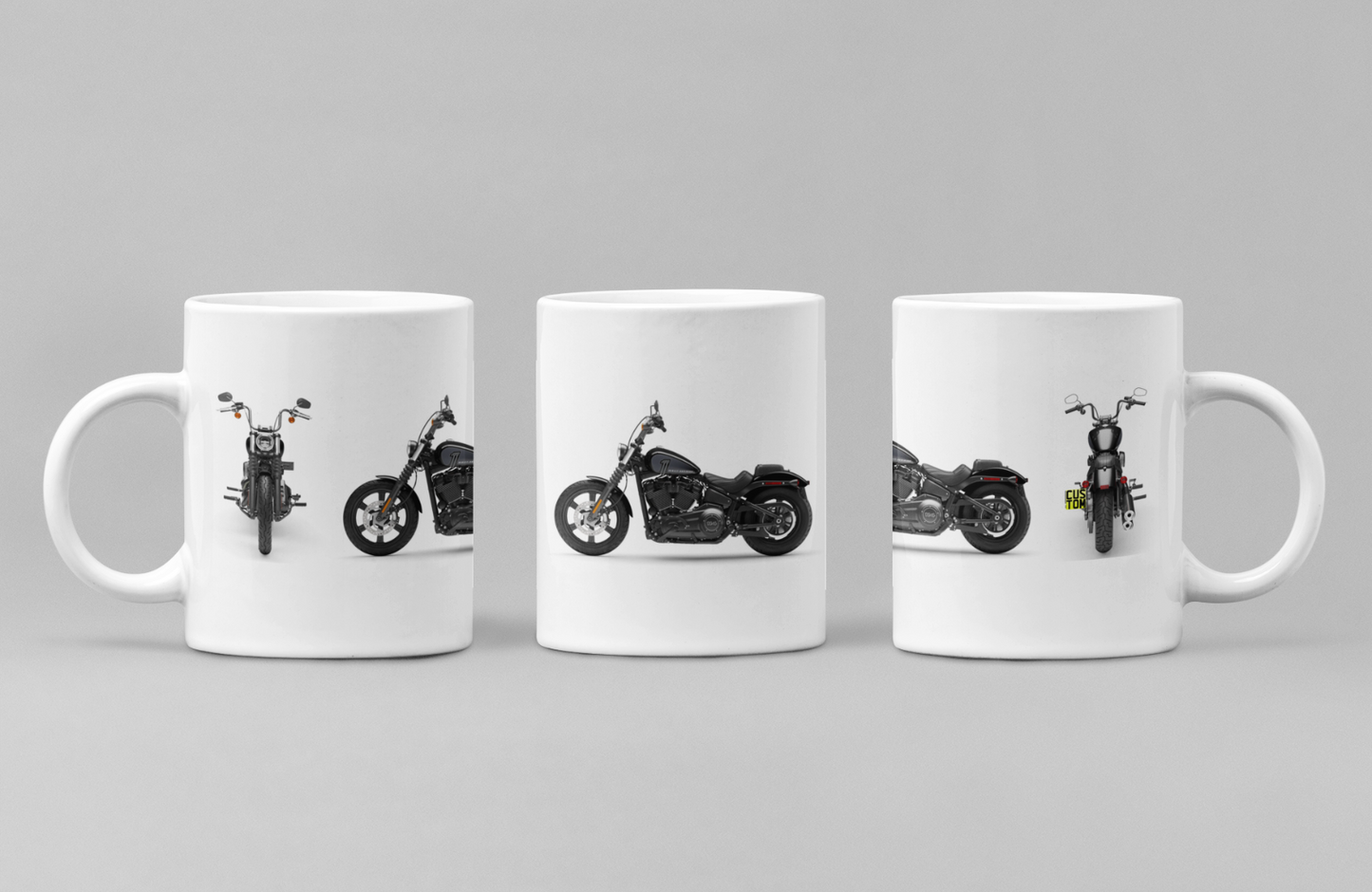 Personalised Harley Davidson Motorcycle Street Bob 2024 Mug Colour Choice