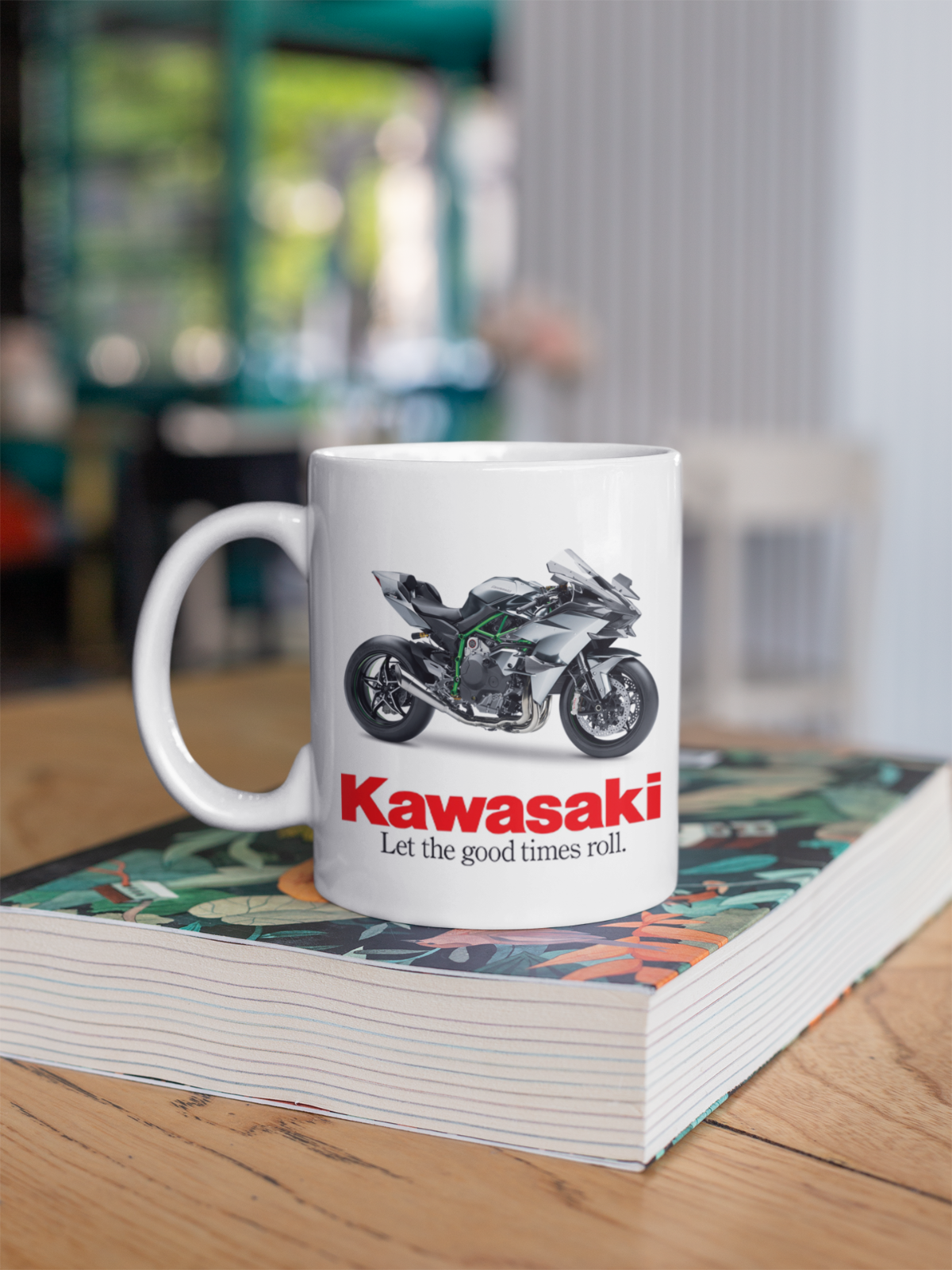 Kawasaki Motorcycle Coffee Gift Mug - Model Choice - Gift - FAST POST