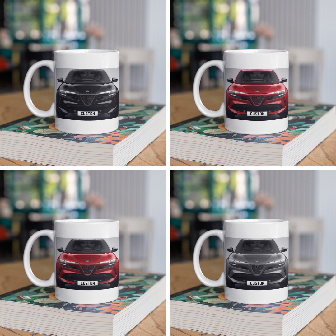 Personalised Alfa Romeo Junior Ibrida Intensa Mug Choose Colour - FAST POST