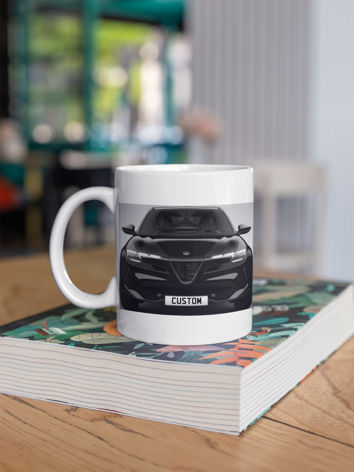 Personalised Alfa Romeo Junior Ibrida Intensa Mug Choose Colour - FAST POST