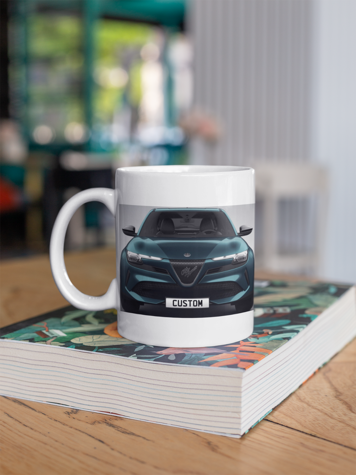 Personalised Alfa Romeo Junior Ibrida Coffee Mug Choose Colour - FAST POST
