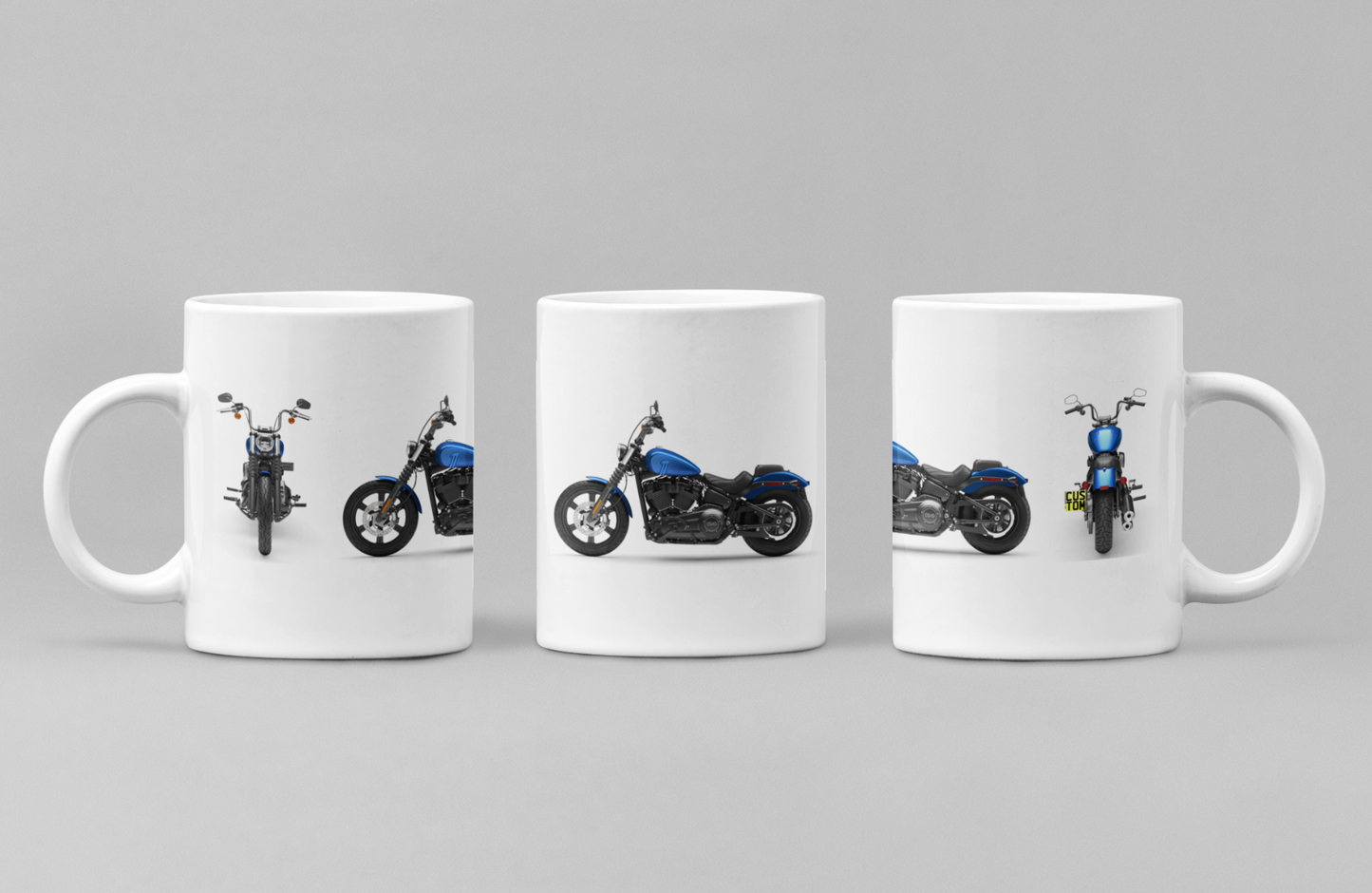 Personalised Harley Davidson Motorcycle Street Bob 2024 Mug Colour Choice