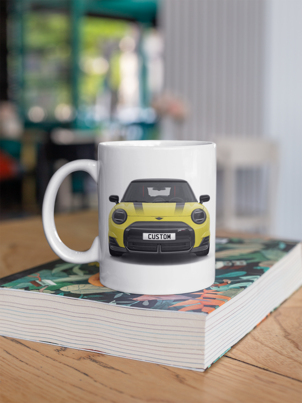 Personalised Mini All Electric Mini Cooper SE Sport Mug Gift - Choose Colour