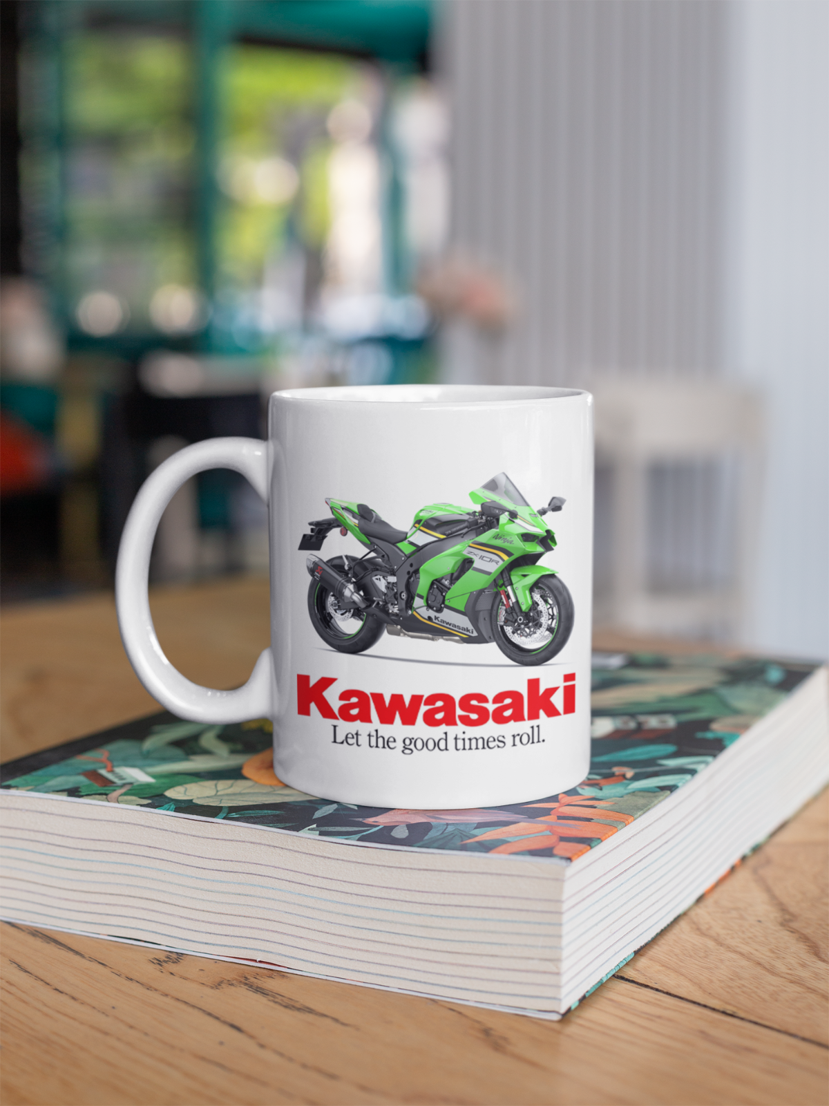 Kawasaki Motorcycle Coffee Gift Mug - Model Choice - Gift - FAST POST