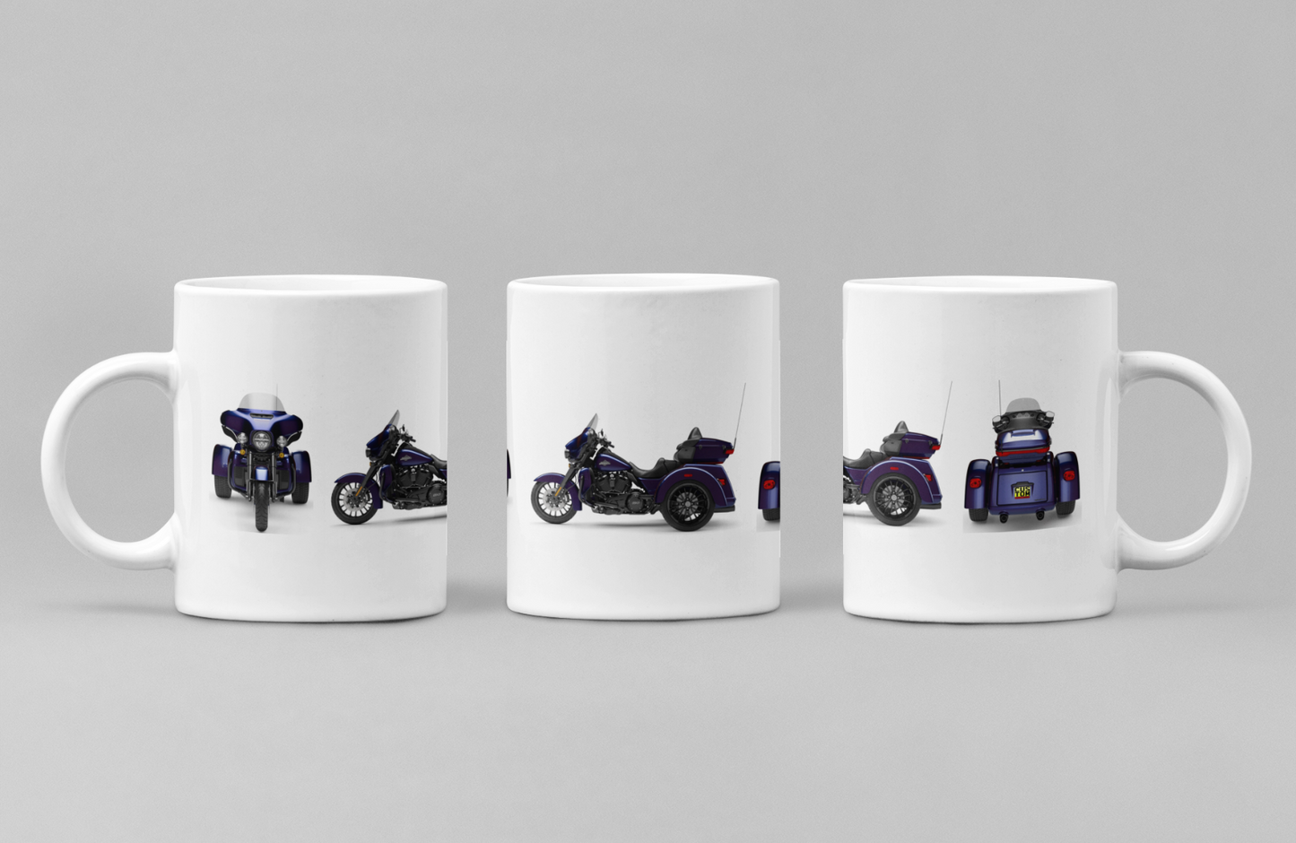 Personalised Harley Davidson Motorcycle Tri Glide Ultra 2025 Mug Colour Choice