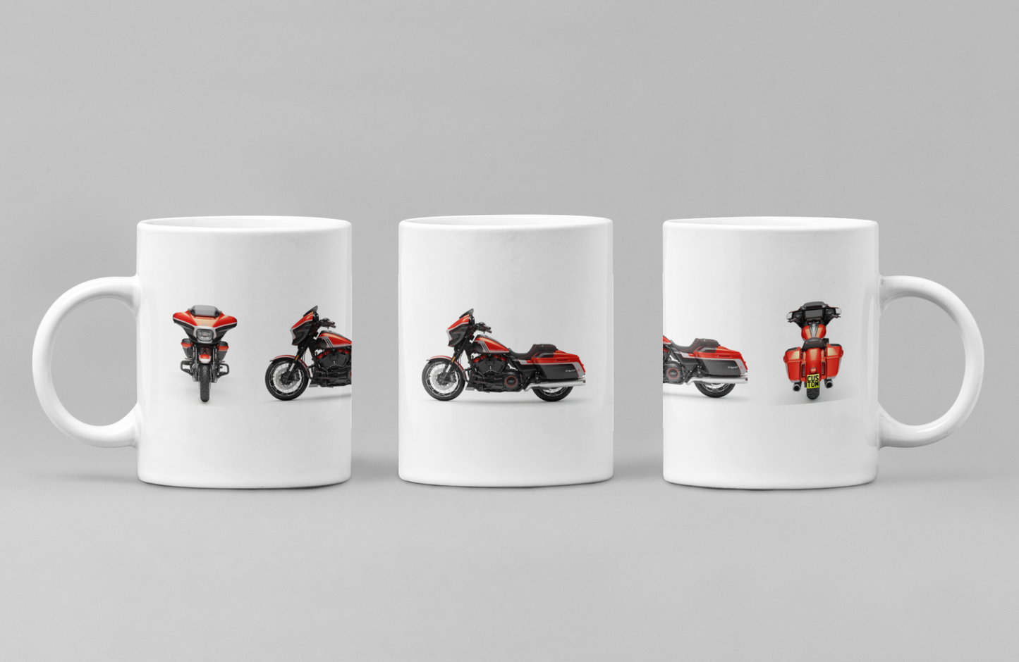 Personalised Harley Davidson CVO Street Glide 2024 Motorcycle Mug