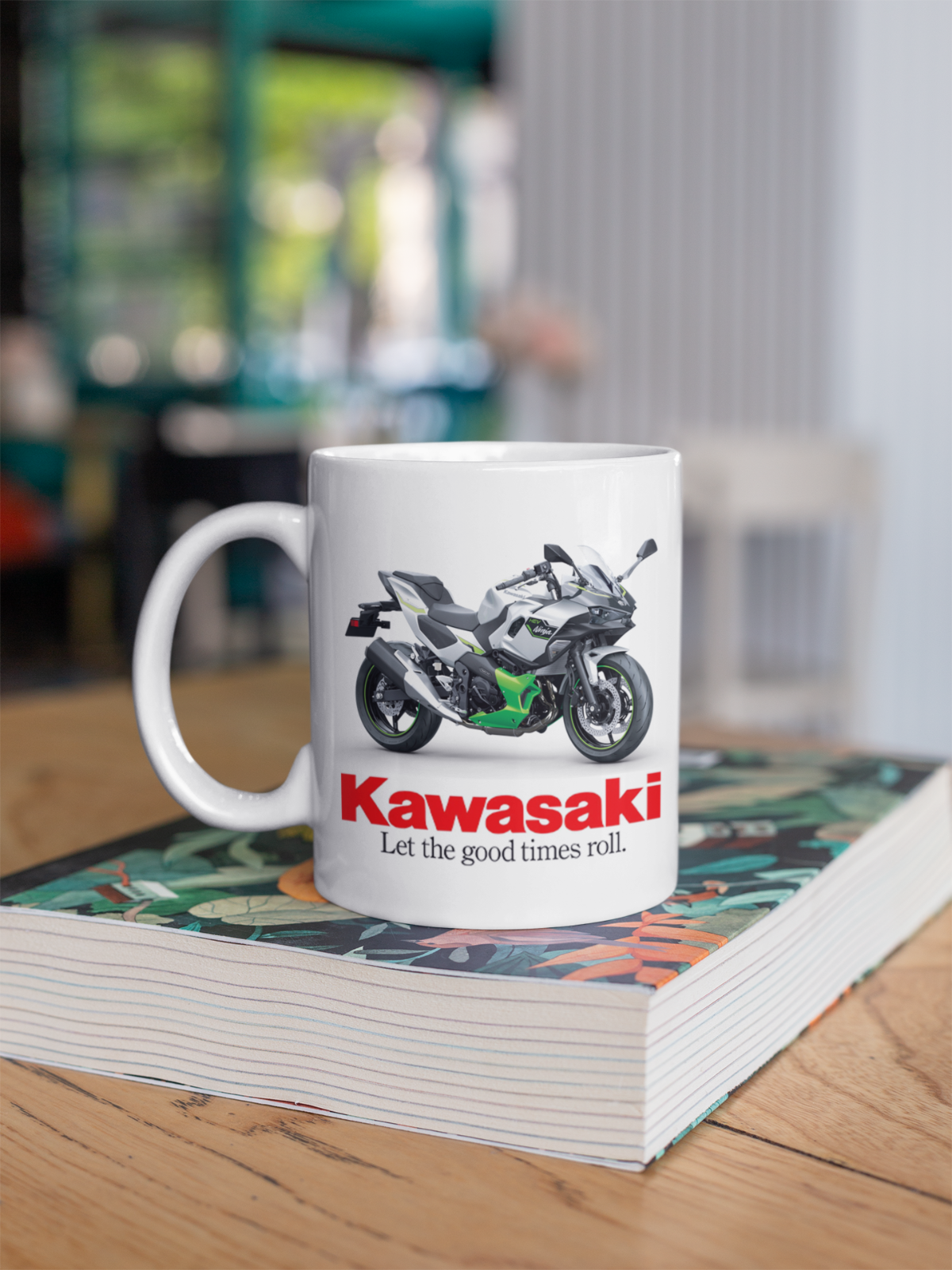 Kawasaki Motorcycle Coffee Gift Mug - Model Choice - Gift - FAST POST