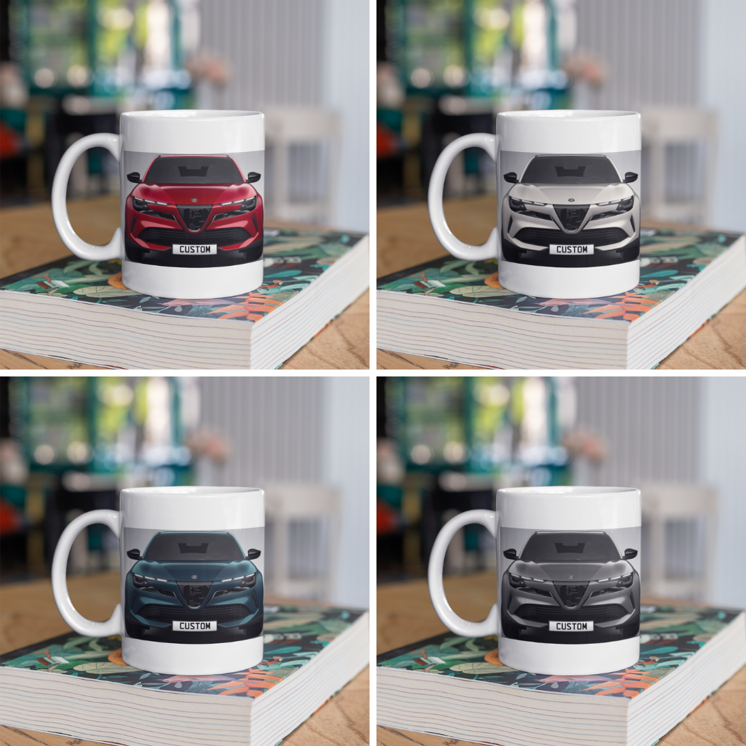 Personalised Alfa Romeo Junior Elettrica Speciale Mug Choose Colour FAST POST
