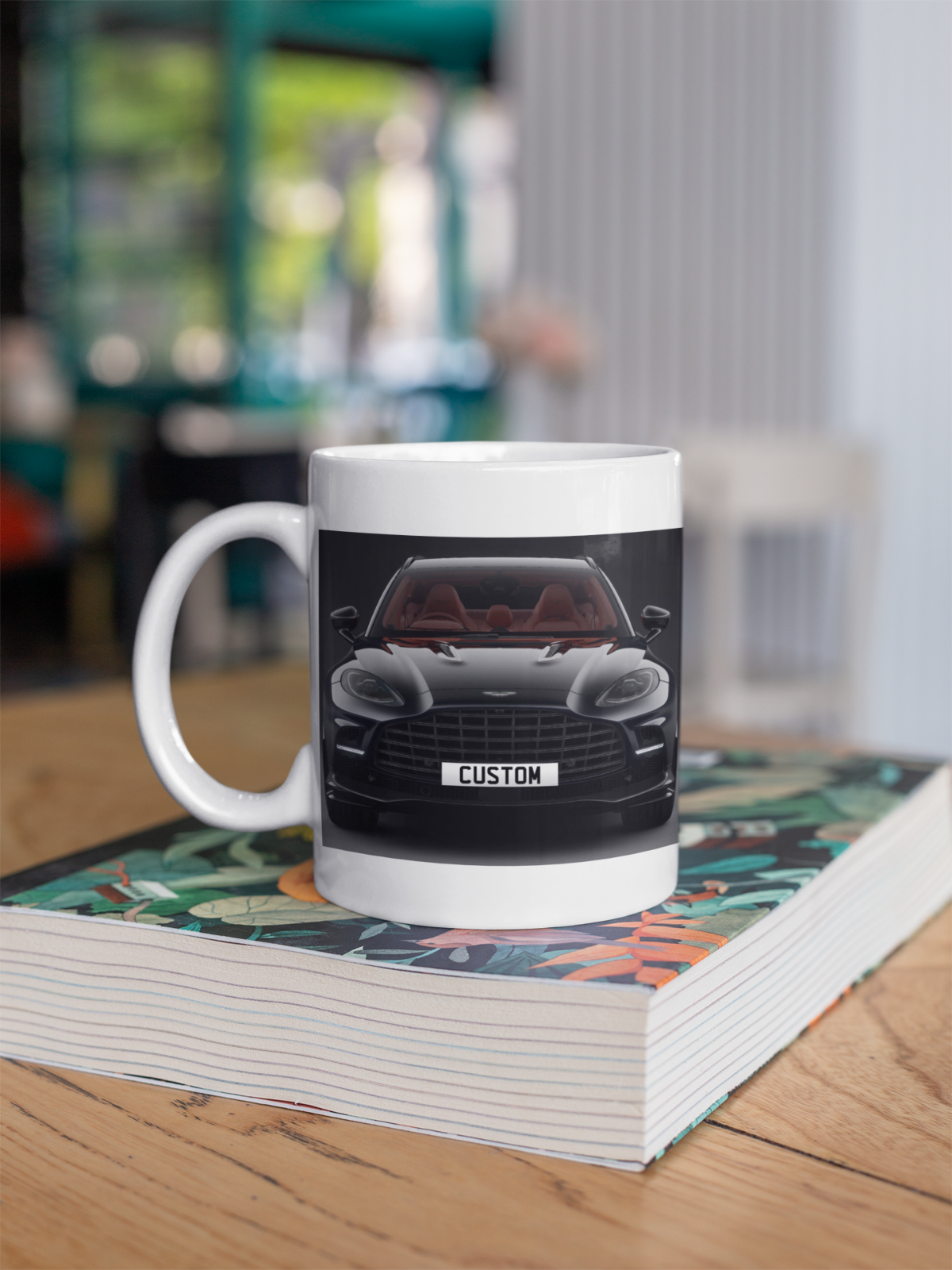 Personalised Aston Martin DBX 707 Coffee Mug Gift Choose Colour - FAST POST