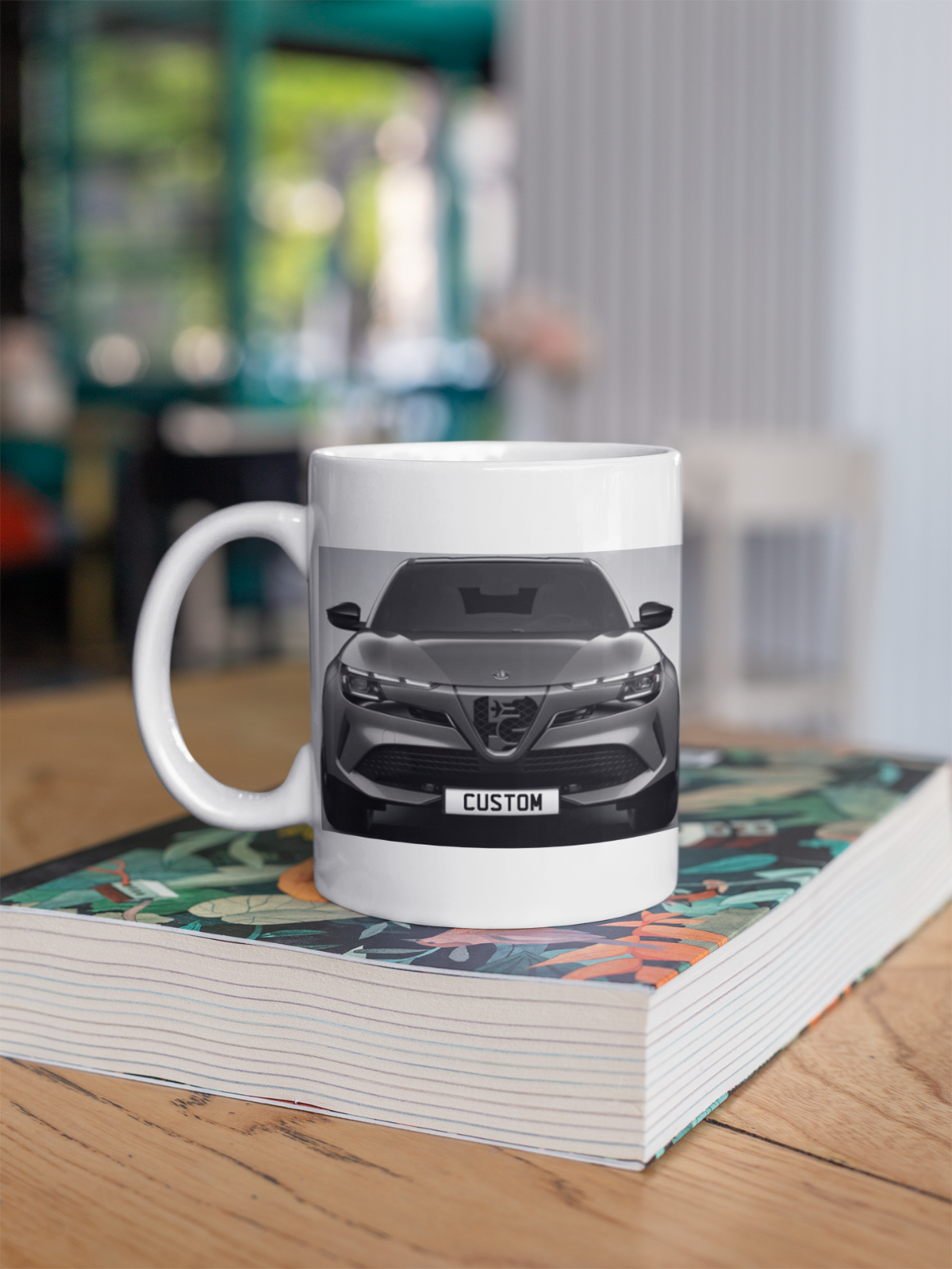 Personalised Alfa Romeo Junior Elettrica Intensa Mug Choose Colour FAST POST