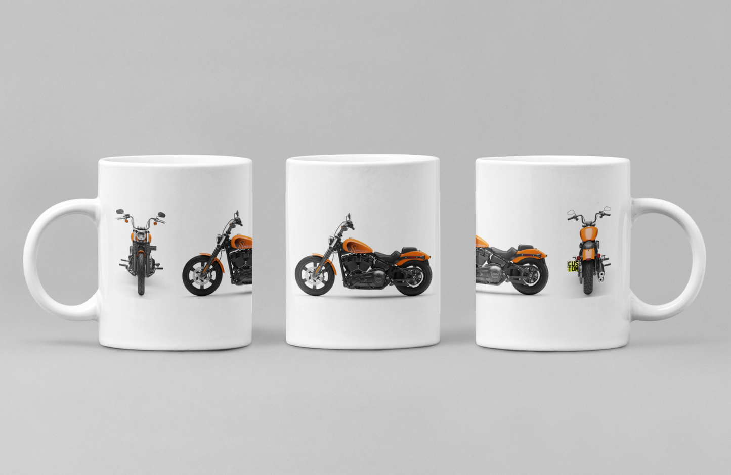 Personalised Harley Davidson Motorcycle Street Bob 2024 Mug Colour Choice