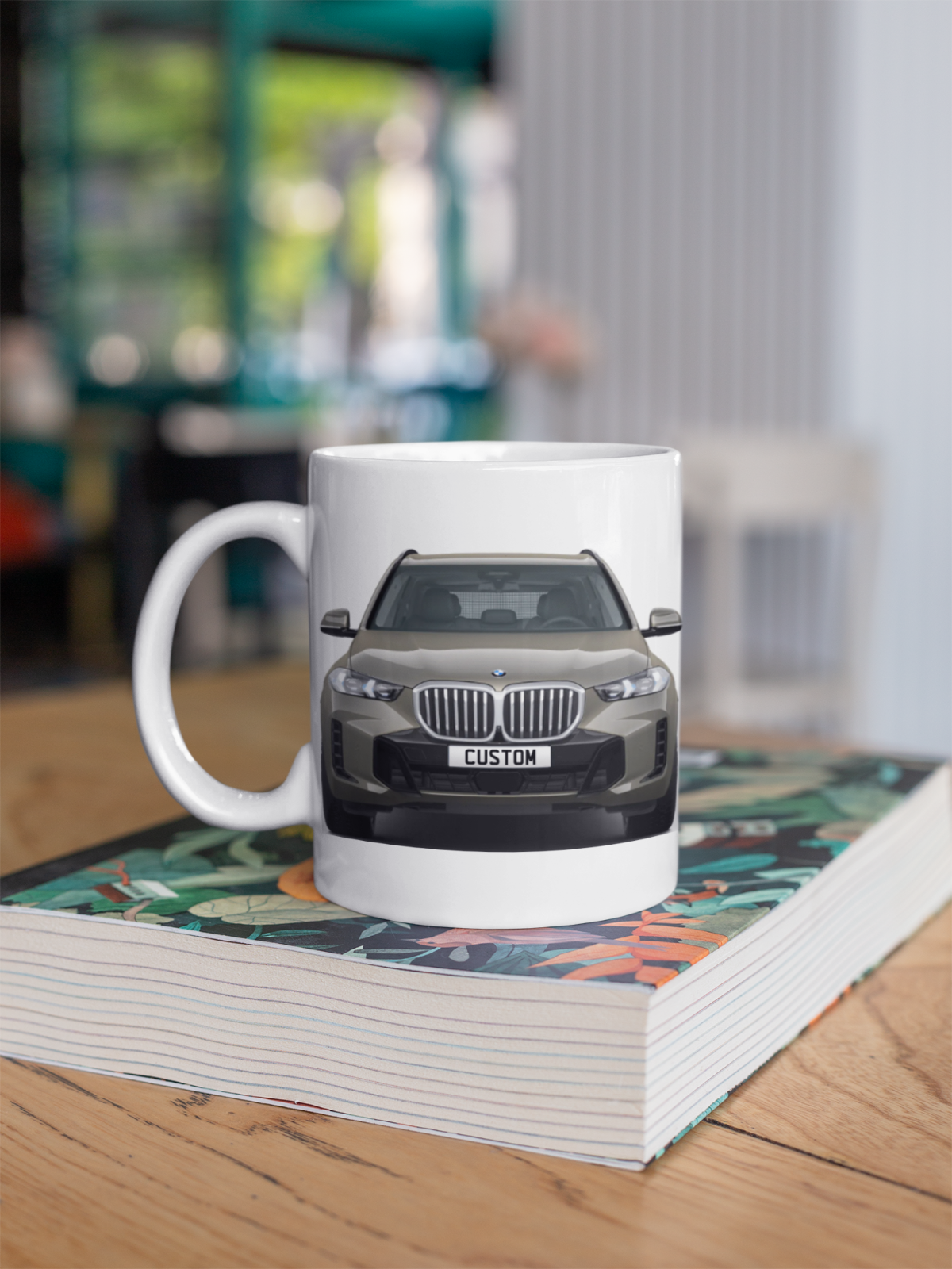 Personalised BMW X5 M Sport Coffee Mug Gift - Choose Colour - FAST POST