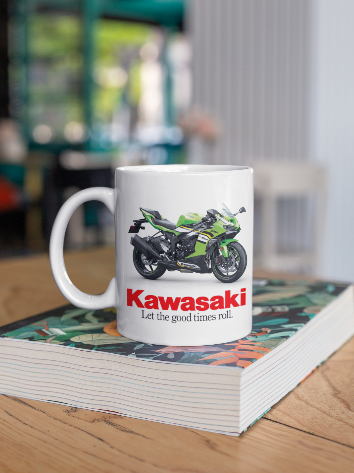Kawasaki Motorcycle Coffee Gift Mug - Model Choice - Gift - FAST POST