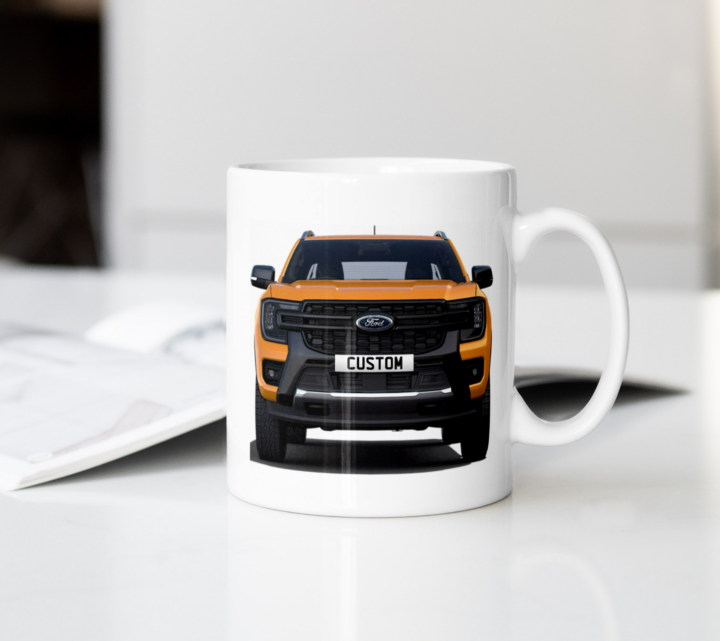 Personalised Ford Ranger Wildtrak Coffee Mug Gift - Choose Colour - FAST POST