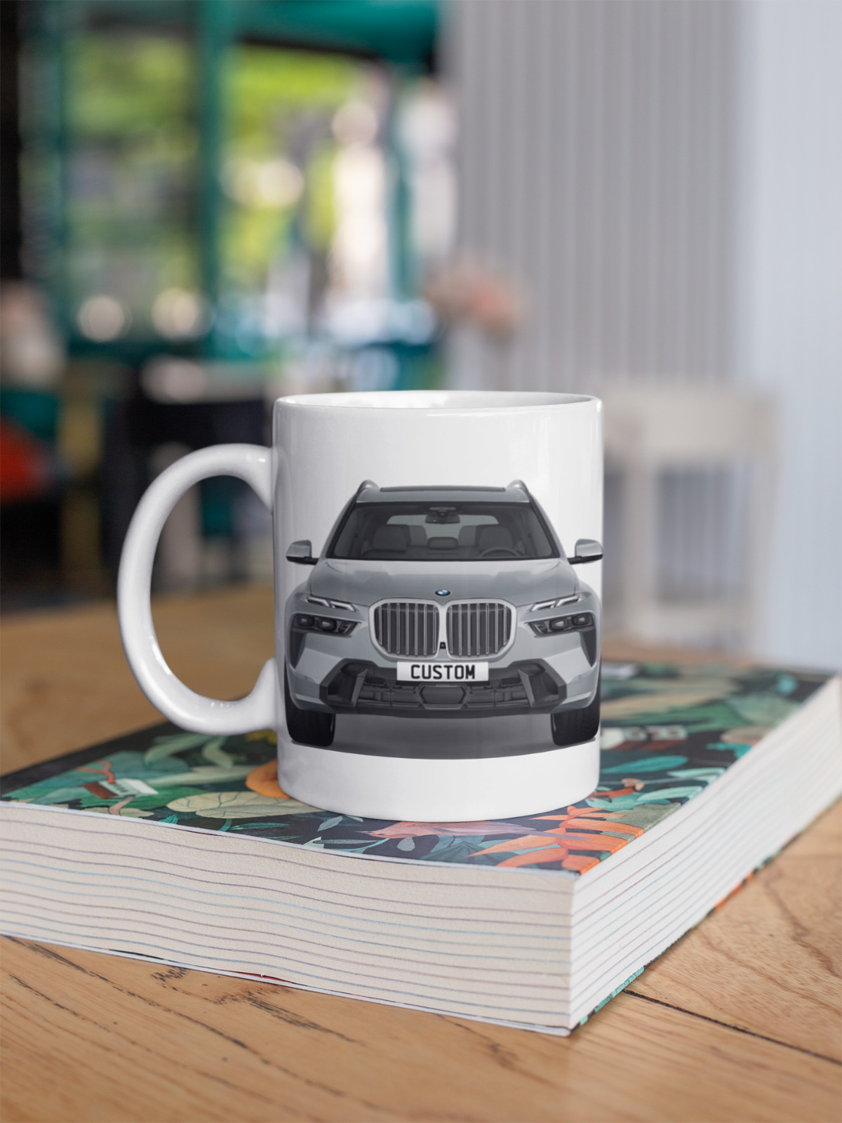 Personalised BMW X7 M Sport Coffee Mug Gift - Choose Colour - FAST POST
