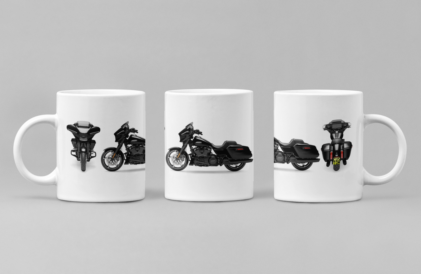Personalised Harley Davidson Motorcycle Street Glide 2024 Mug Colour Choice