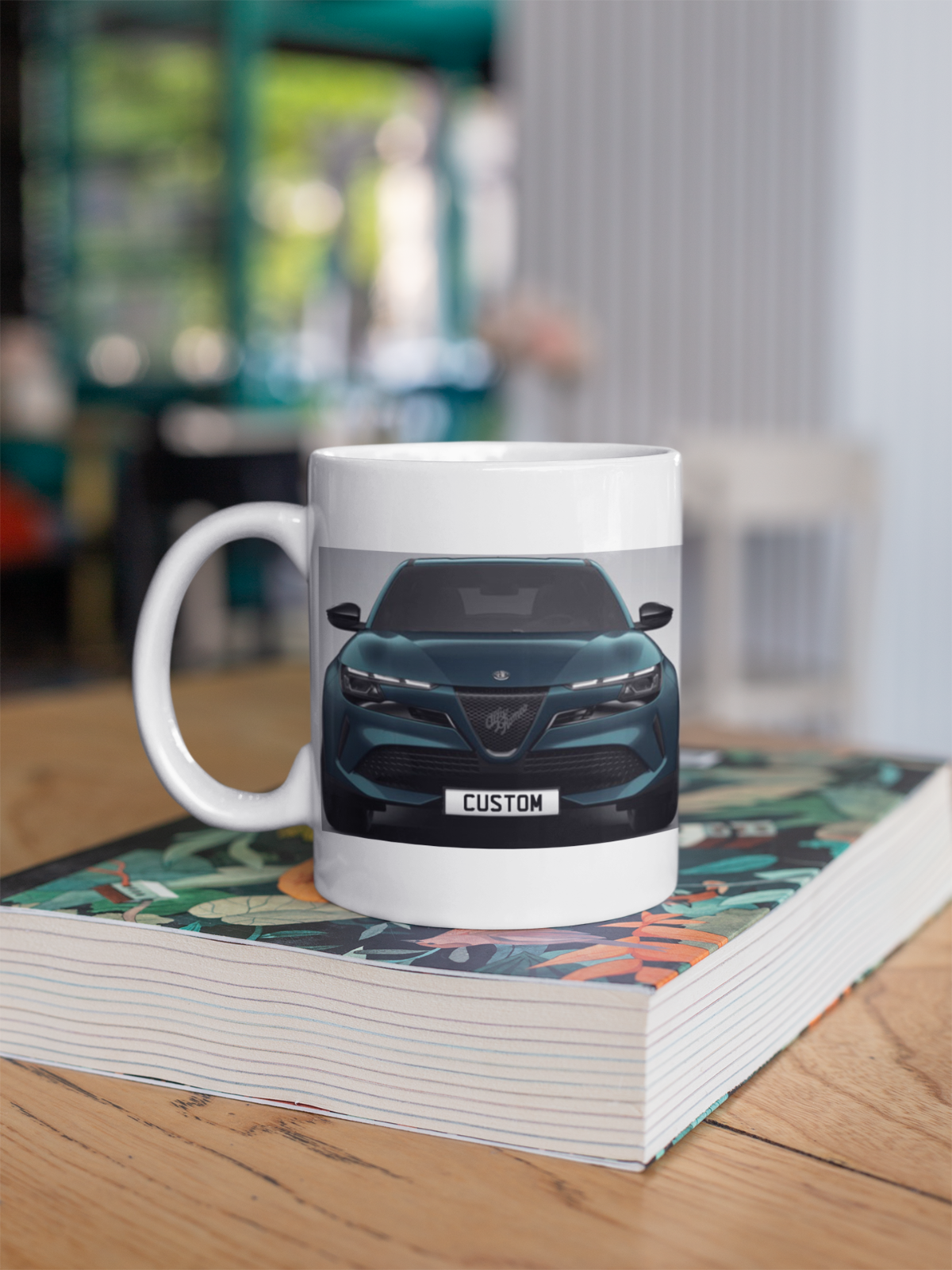 Personalised Alfa Romeo Junior Elettrica Coffee Mug Choose Colour - FAST POST