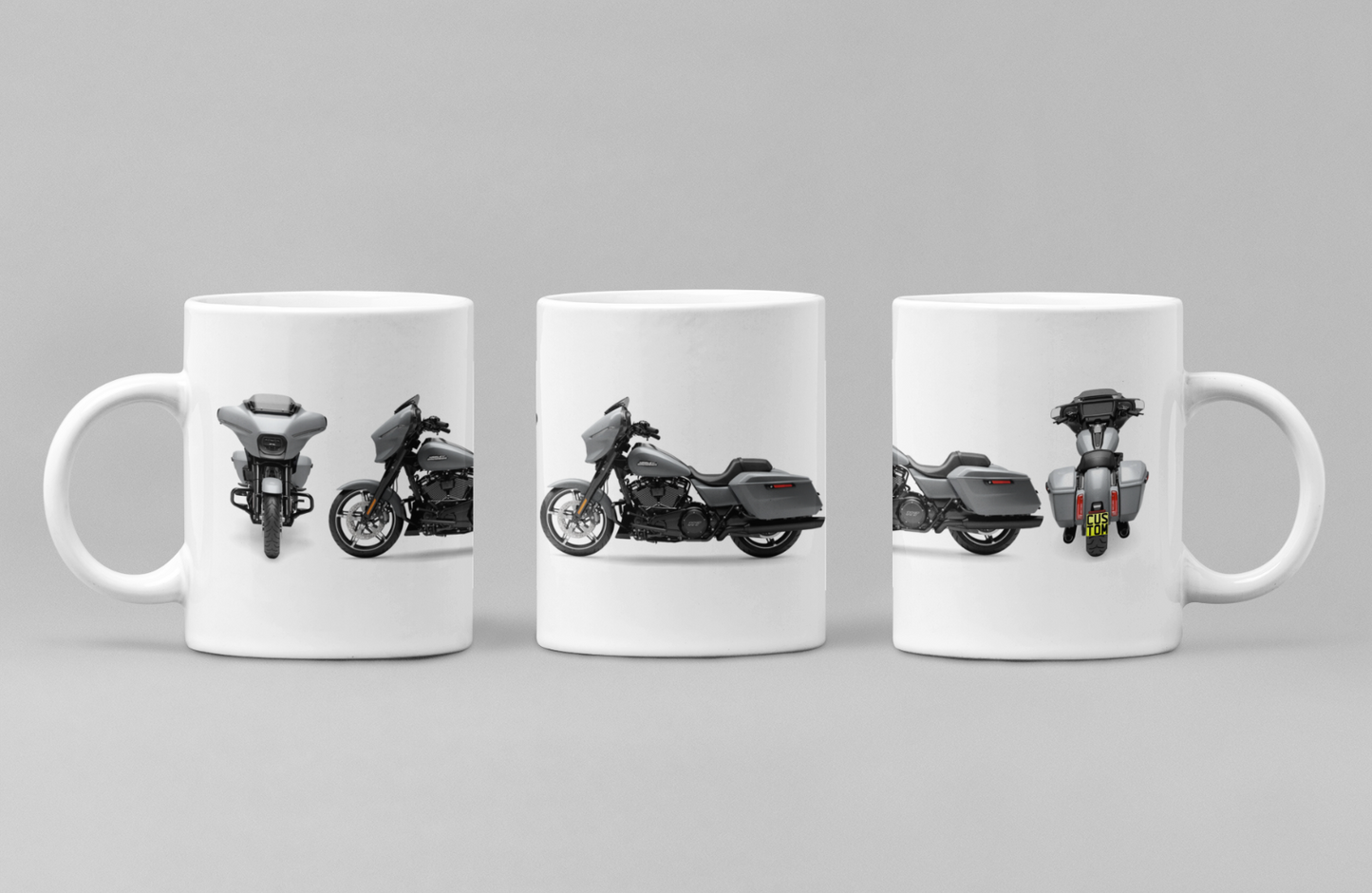 Personalised Harley Davidson Motorcycle Street Glide 2024 Mug Colour Choice