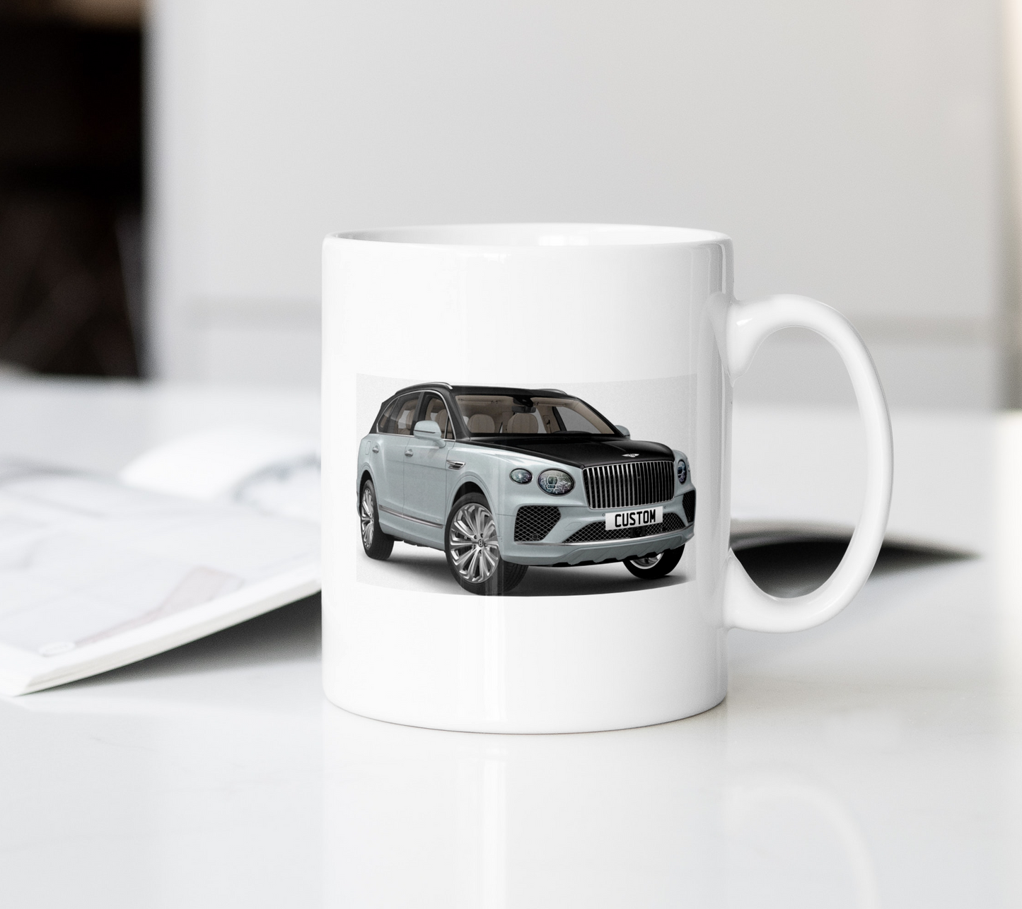 Personalised Bentley Bentayga Azure Mug