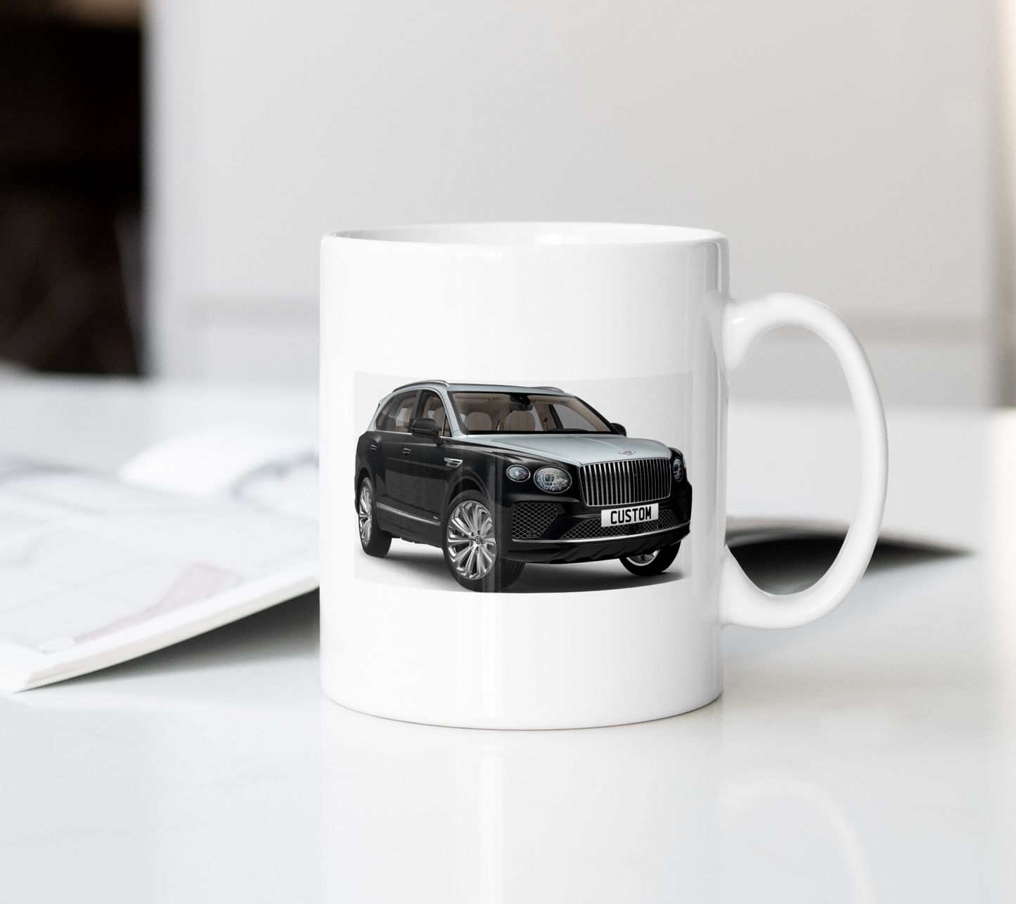 Personalised Bentley Bentayga Azure Mug