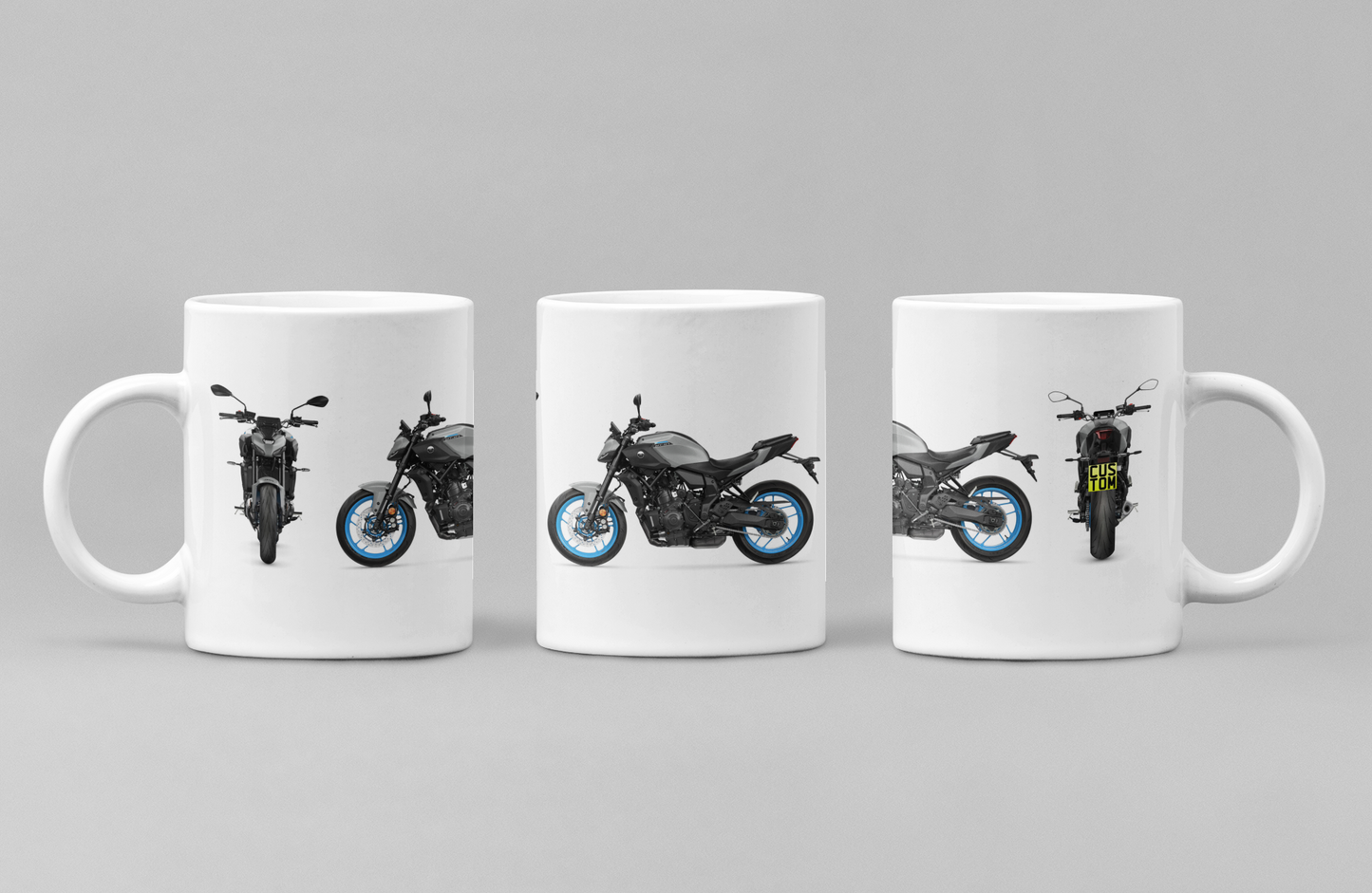 Personalised Yamaha Hyper Naked Motorcycle Mug - Model Choice