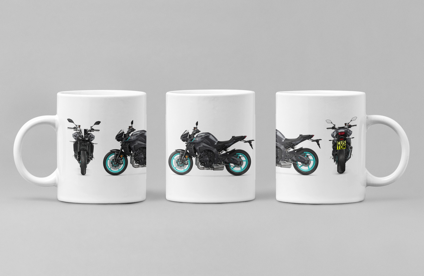 Personalised Yamaha Hyper Naked Motorcycle Mug - Model Choice