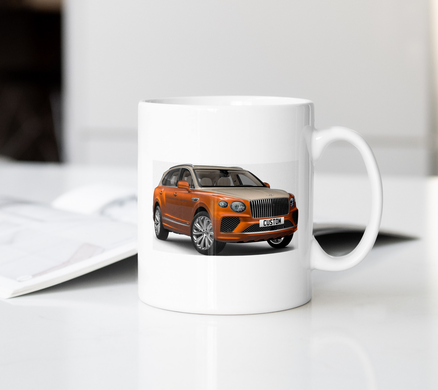 Personalised Bentley Bentayga Azure Mug