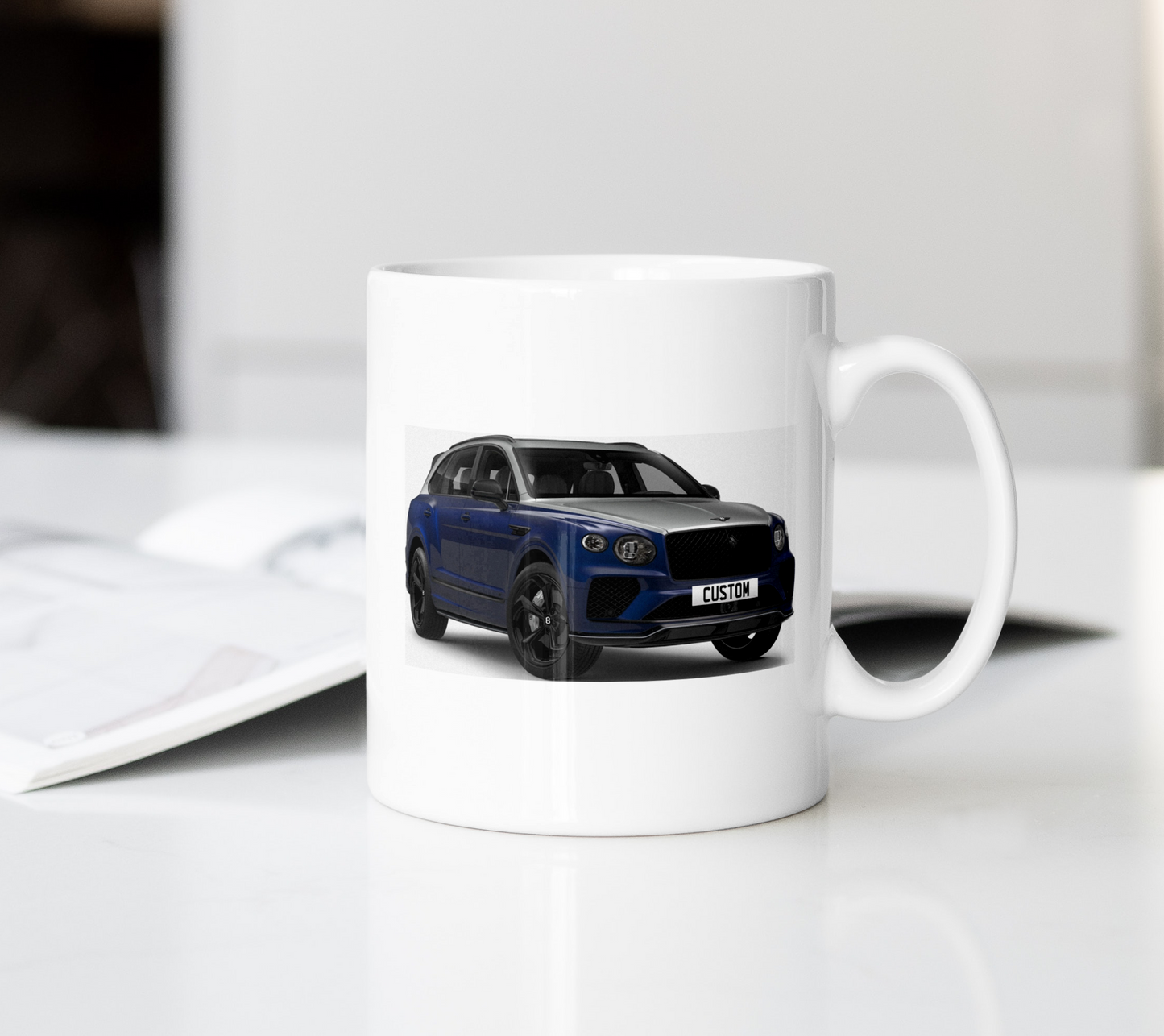 Personalised Bentley Bentayga S Black Edition Mug