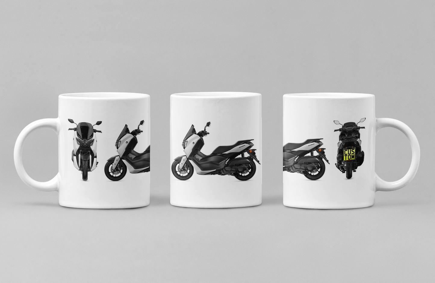 Personalised Yamaha Scooter Sport Motorcycle Mug - Model Choice