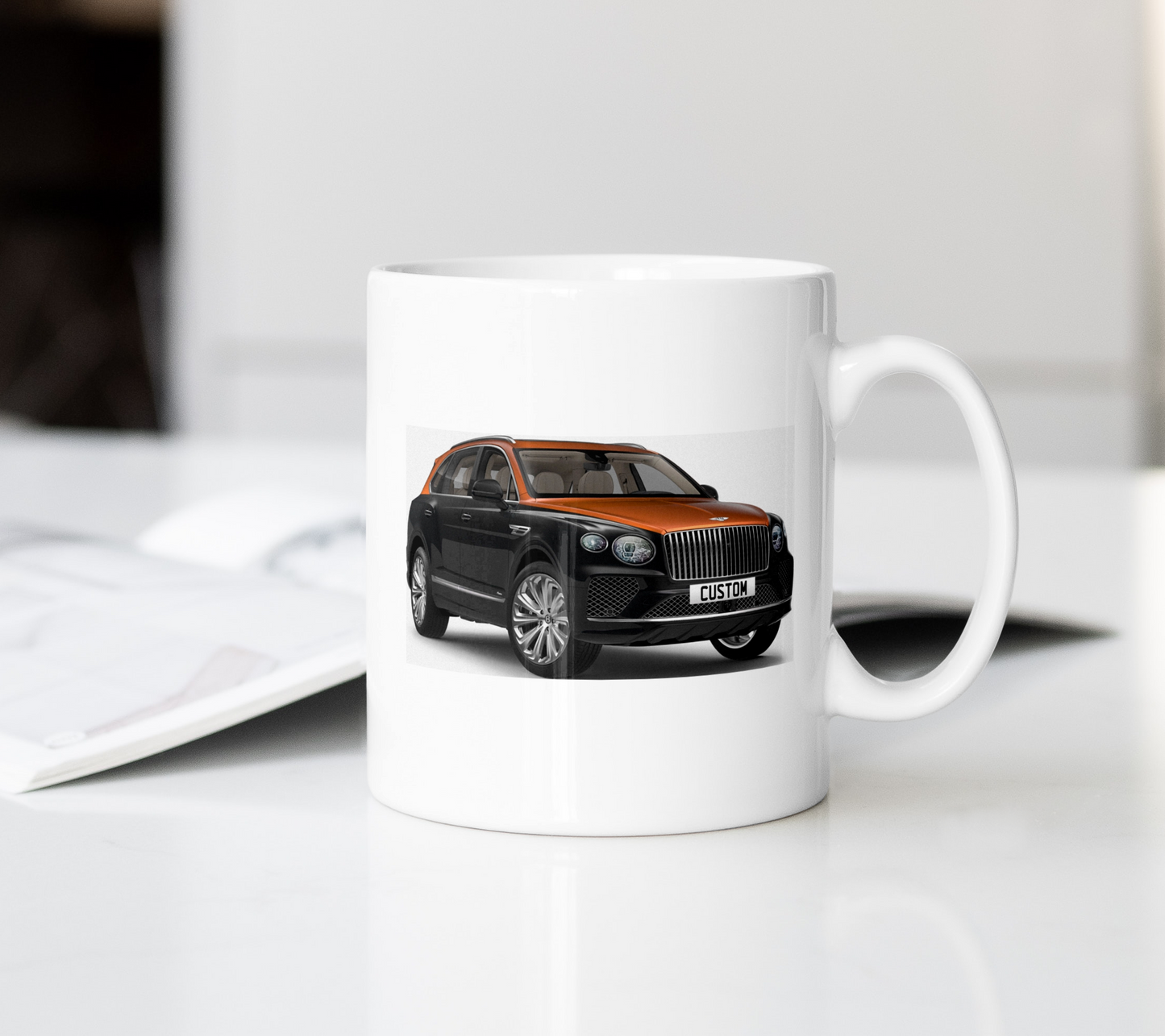 Personalised Bentley Bentayga Azure Mug