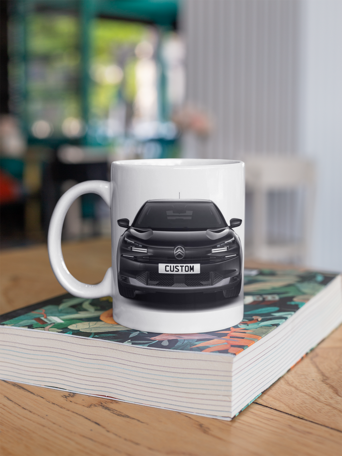 Personalised Citroen e-C4 Plus Mug