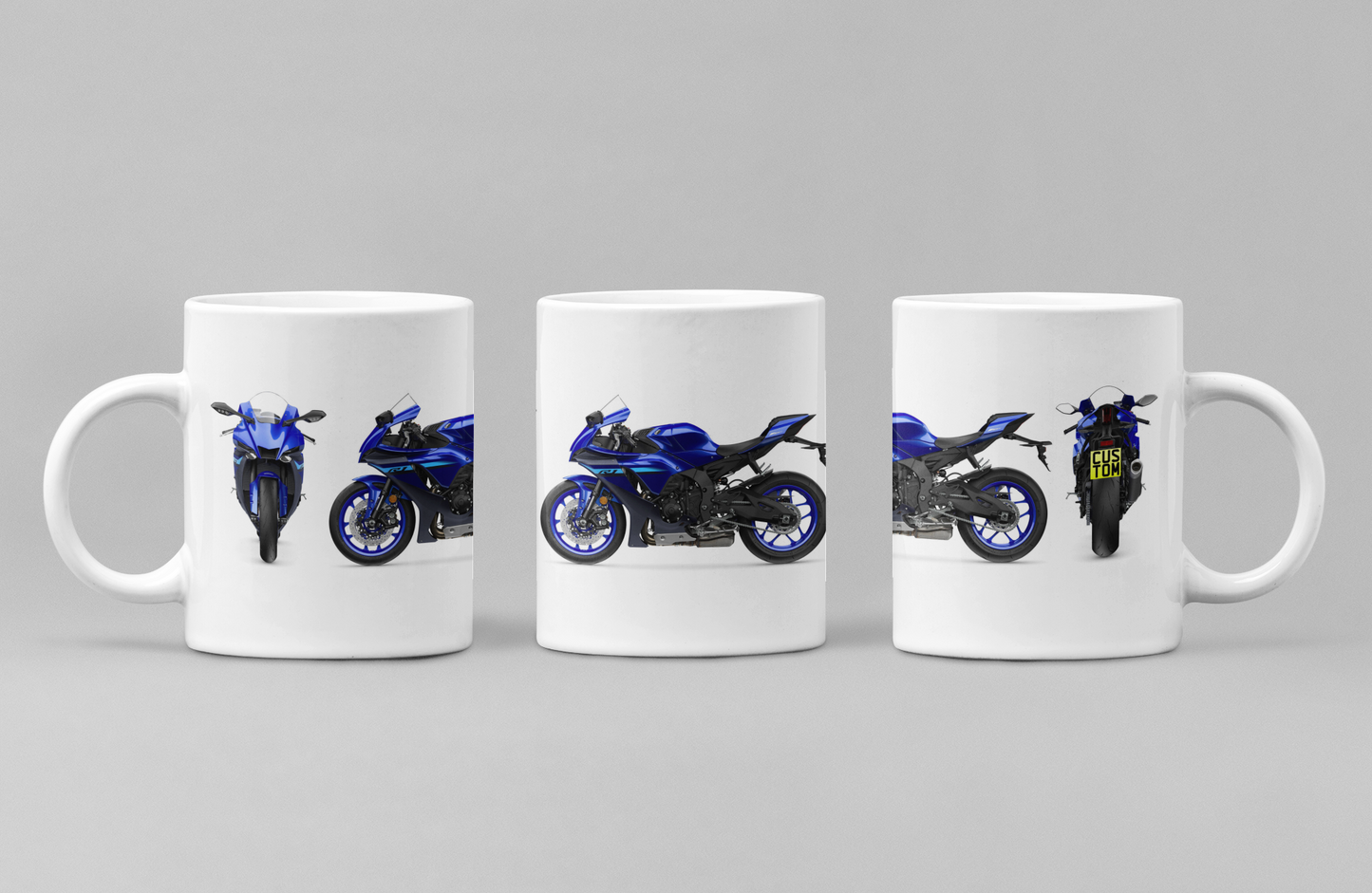 Personalised Yamaha Supersport Motorcycle Mug - Model Choice