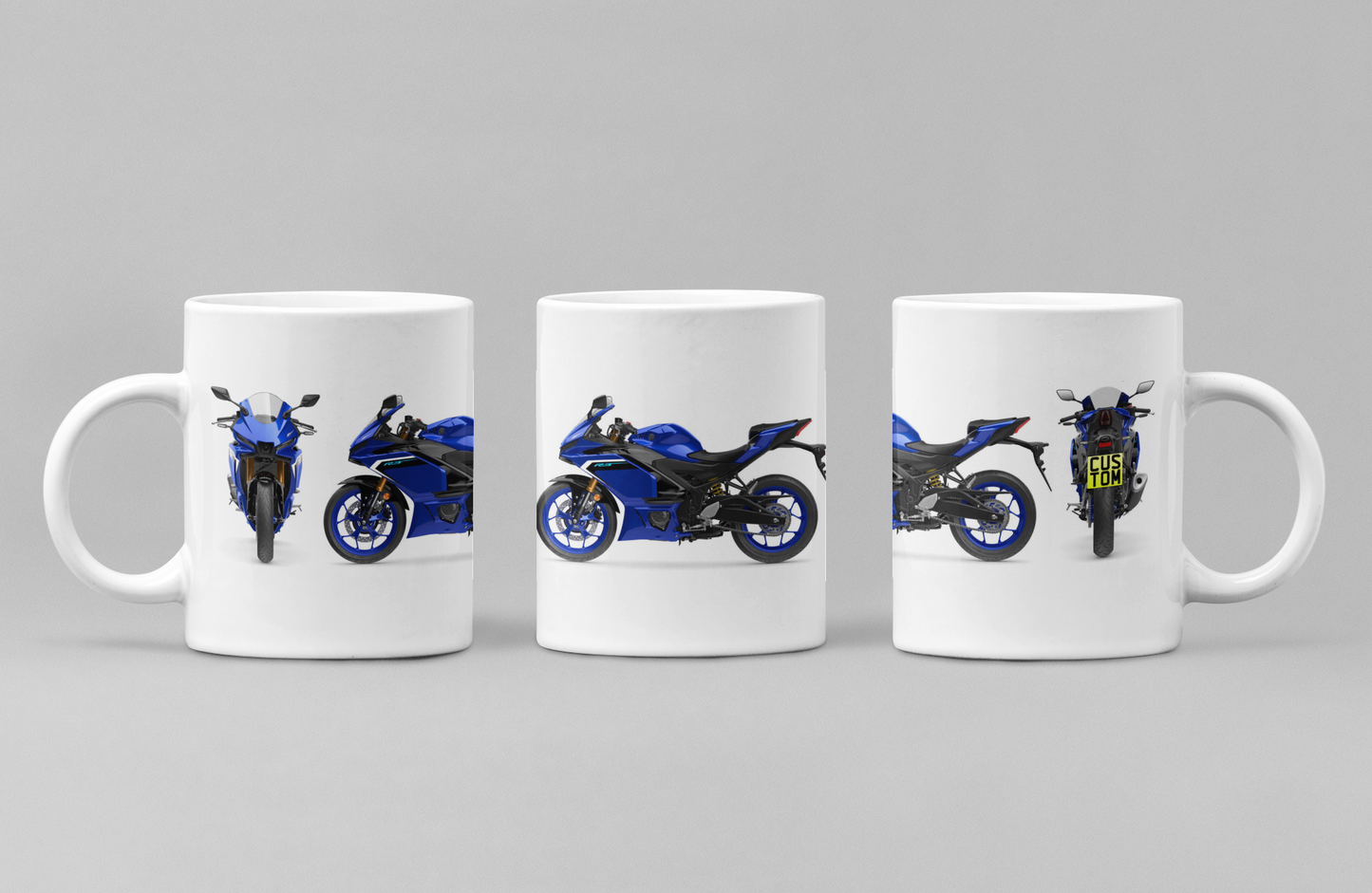 Personalised Yamaha Supersport Motorcycle Mug - Model Choice