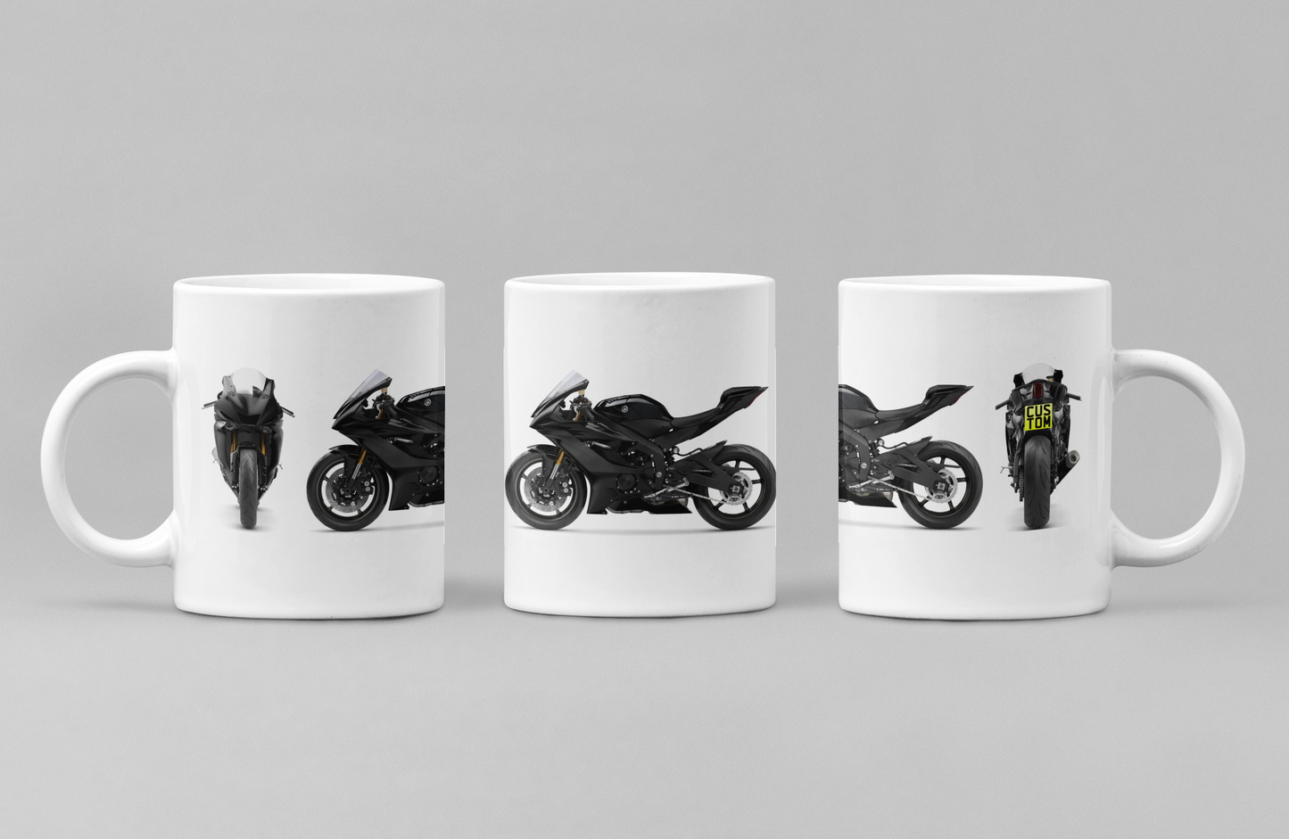 Personalised Yamaha Supersport Motorcycle Mug - Model Choice