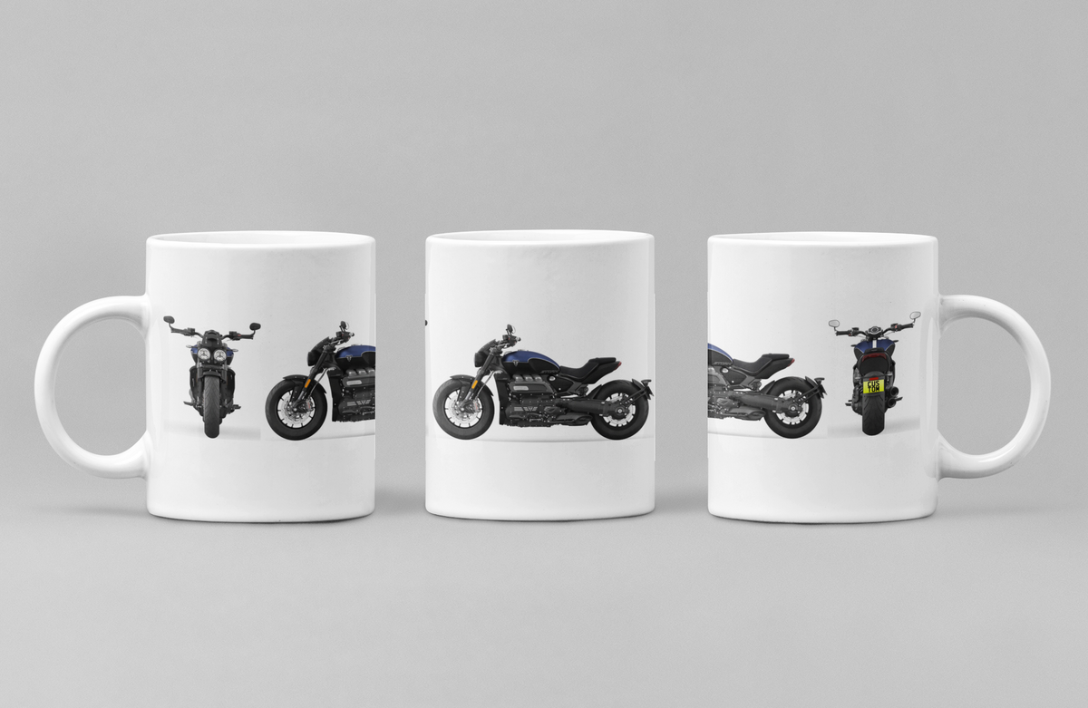 Personalised Triumph Rocket 3 Motorcycle Mug