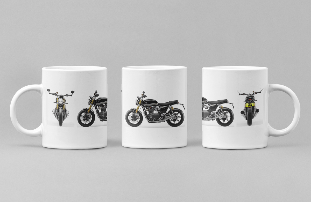 Personalised Triumph Speed Motorcycle Mug