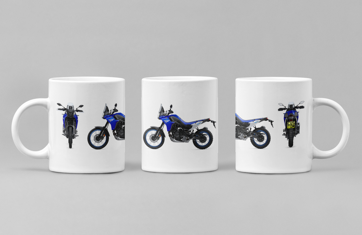 Personalised Yamaha Adventure Motorcycle Mug - Model Choice