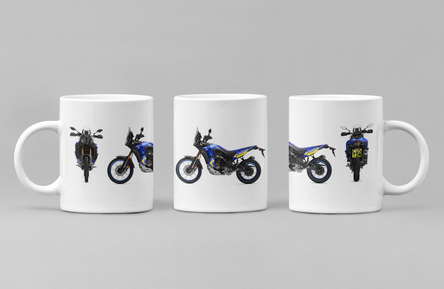 Personalised Yamaha Adventure Motorcycle Mug - Model Choice