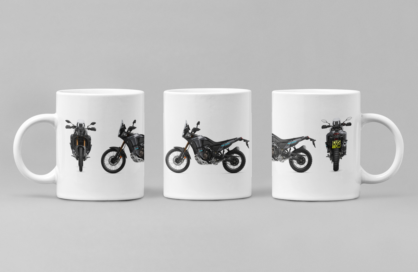 Personalised Yamaha Adventure Motorcycle Mug - Model Choice