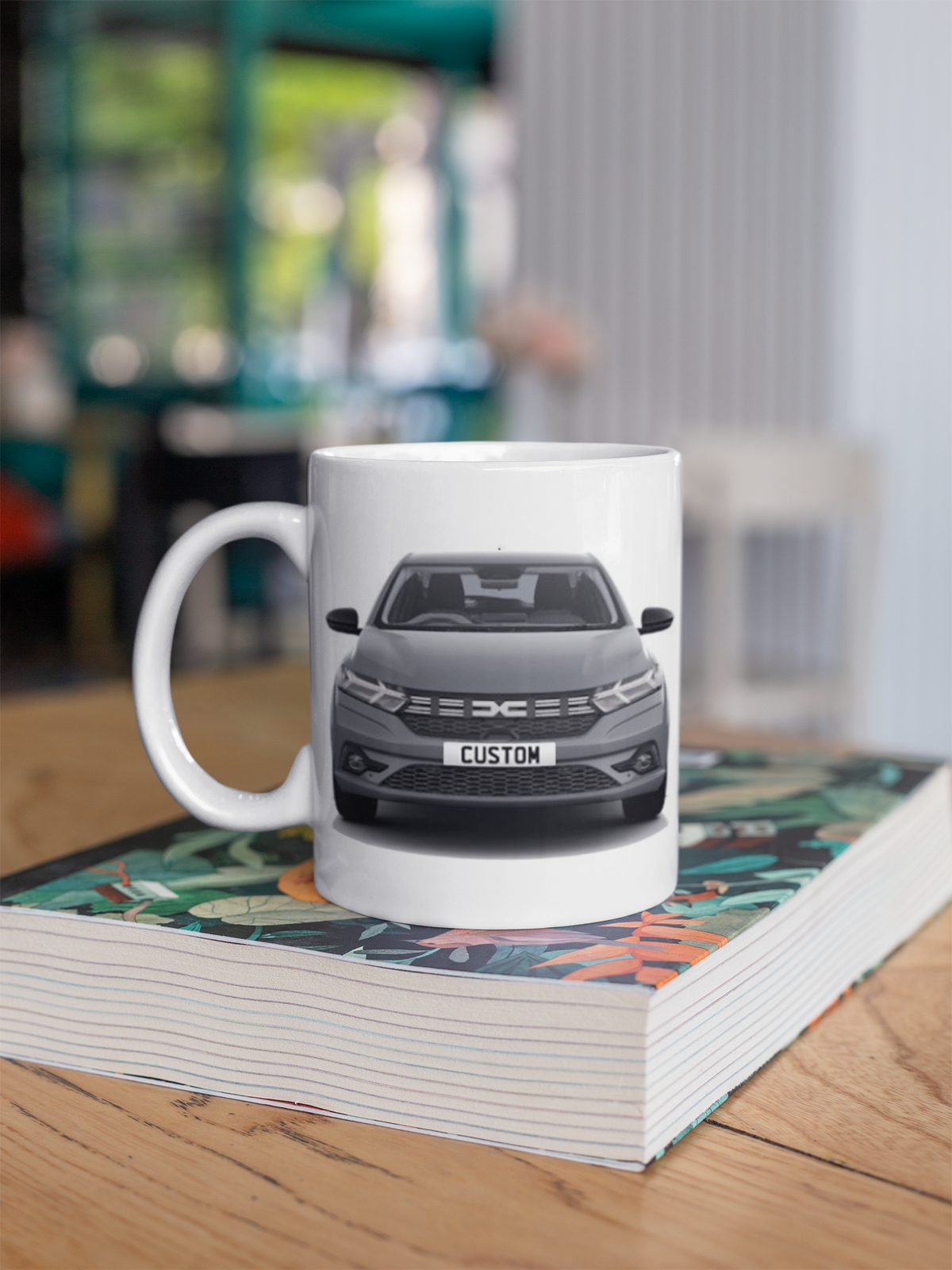 Personalised Dacia Sandero Journey Mug