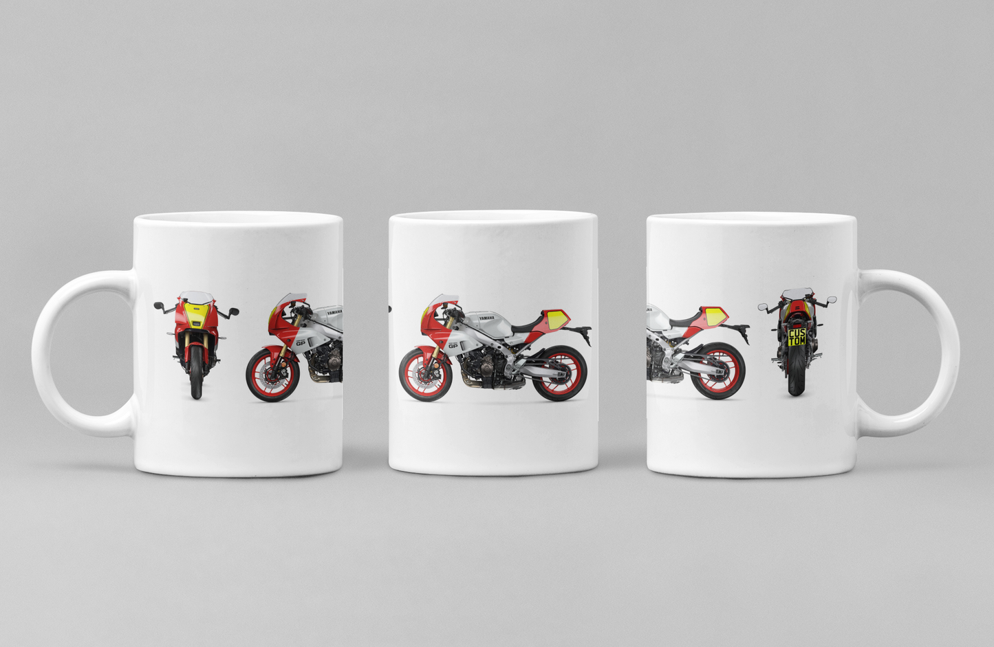 Personalised Yamaha Sport Heritage Motorcycle Mug - Model Choice